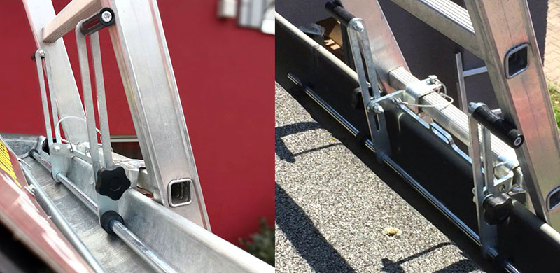 Die LeiKoSi funktioniert bei Dachrinnen, Flachdächern, Fenstern und Geländerbrüstungen.