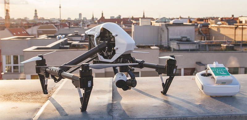 Dachinspektion Drohne Airteam