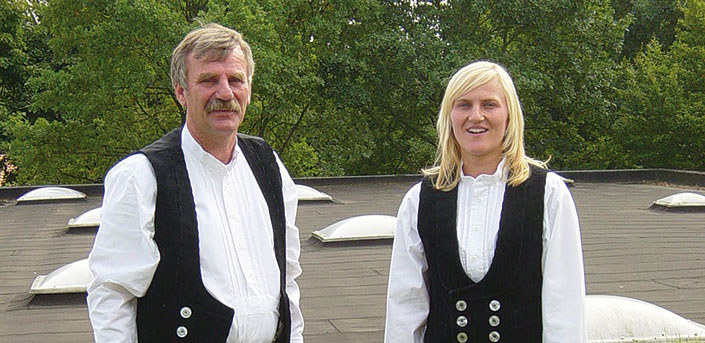 Bild von Lutz Detring und mit seiner Tochter Katrin