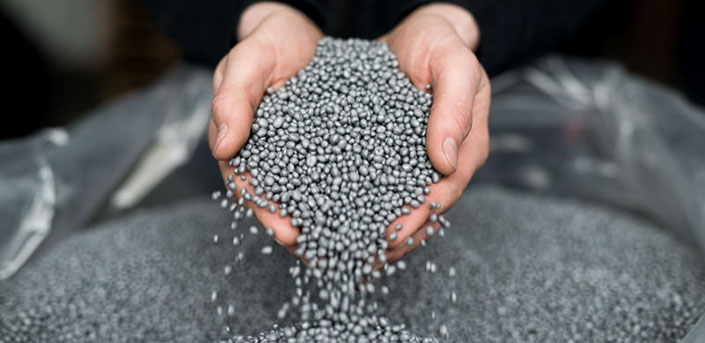Bild von Rohstoff Polystyrol für EPS-Dämmstoffe