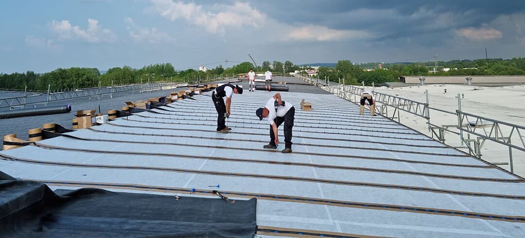 Kleinbetrieb ganz groß: 37.000 Quadratmeter Firestone-Flachdach