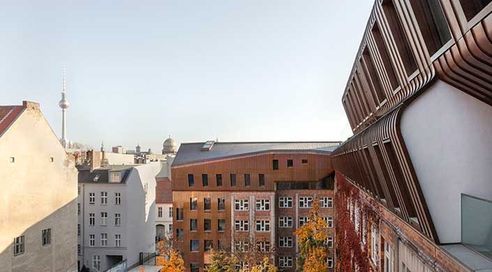 Bild vom Preisträger Deutsche Fassade der BM school