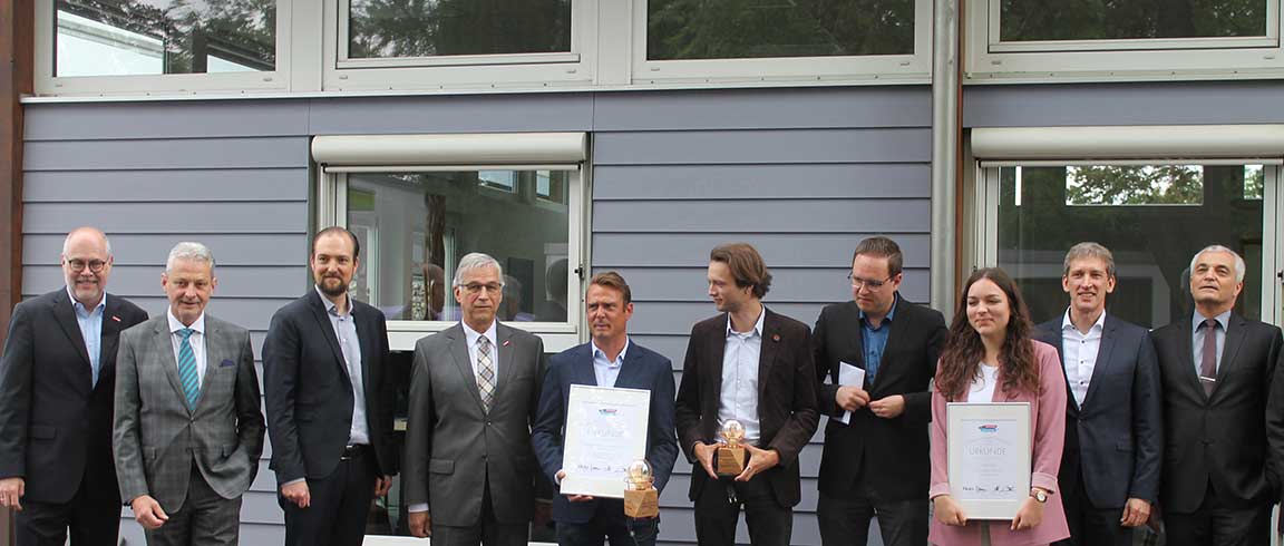 Bild von Verleihung des Seifriz für Flachdach Innovation