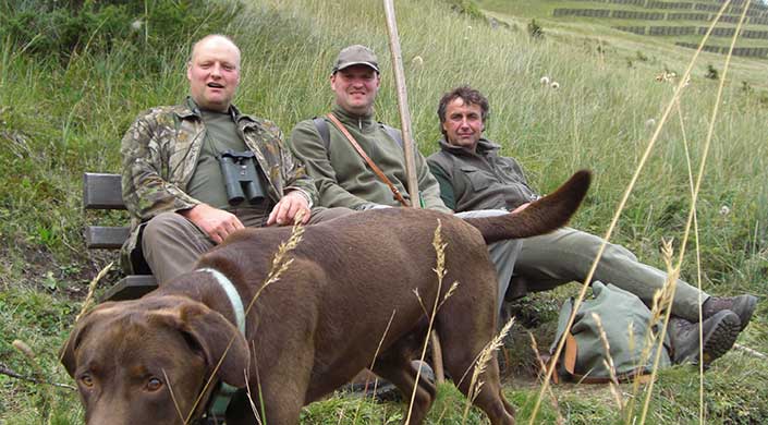 Bild von Zetzmann Team bei der Jagd