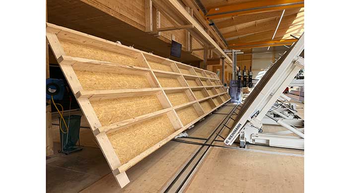 Bild von Wandelement aus Holz von Holzbau Dawen