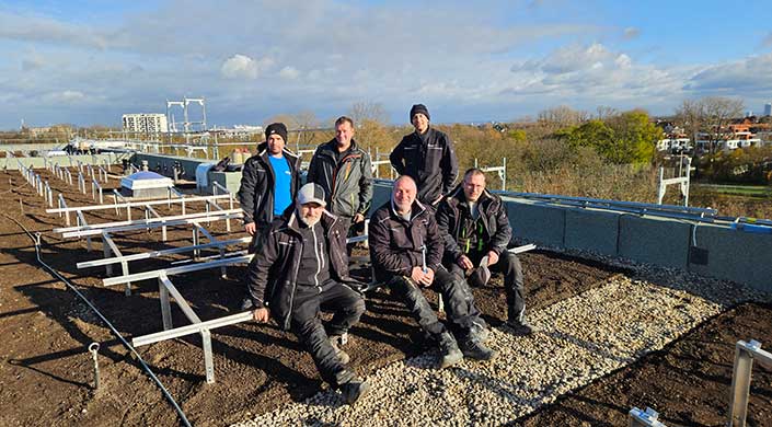 Bild von Team von Dachdecker Norman Adams