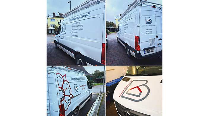 Bild von Firmenwagen von Bödeker Bedachungen