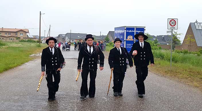Bild von Felix Thiele beim Start seiner Waltz