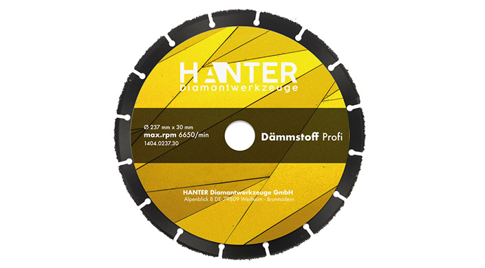 Bild von Hanter Dämmstofftrennscheibe DSX MACH 3 