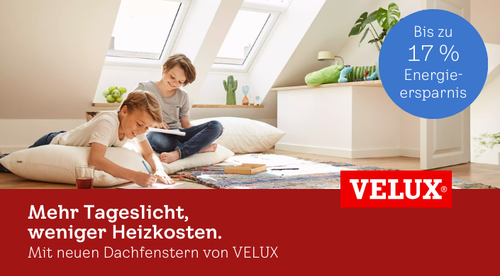 Bild von Velux Banner