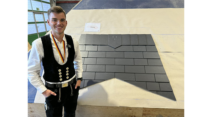 Bild von Kevin Schreijer mit Dachmodell