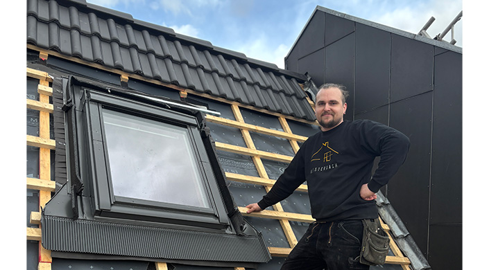 Bild von Dachdecker Matthias Jäger